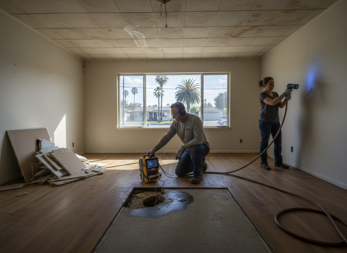 Detecting Slab Leaks in Northridge Properties Built Before 1970