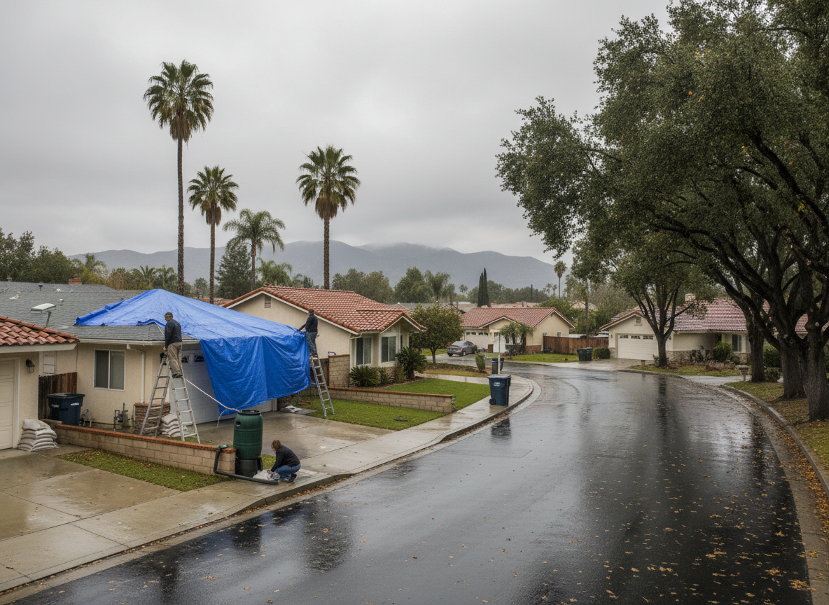 Winter Rain Preparations for Northridge Homes