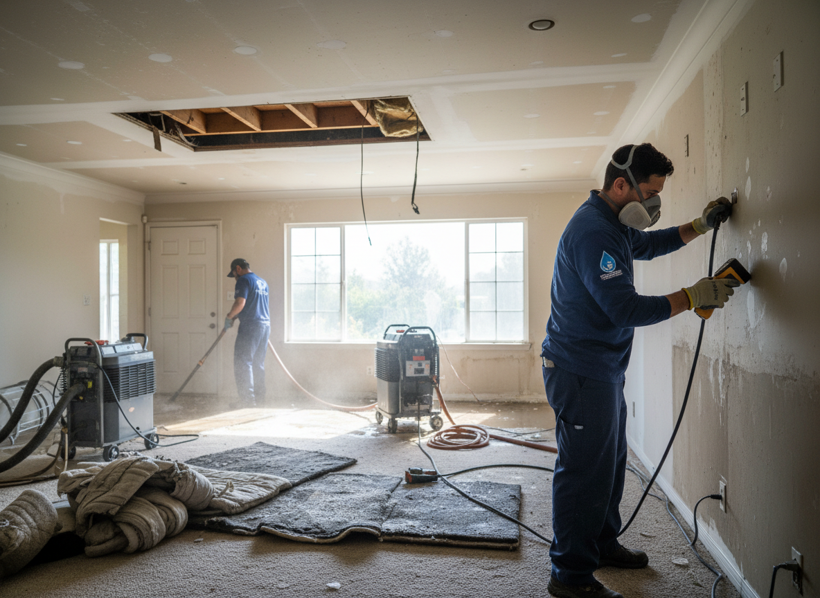 Water Damage Restoration in Winnetka